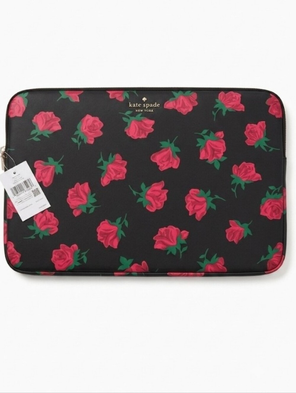kate spade New York Madison Rose Toss Laptop Sleeve For 15" New With Tags